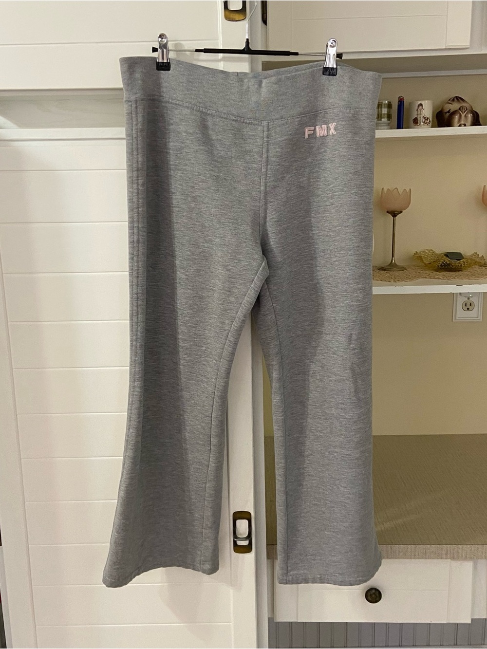 Vintage Grey Flare Sweatpants
